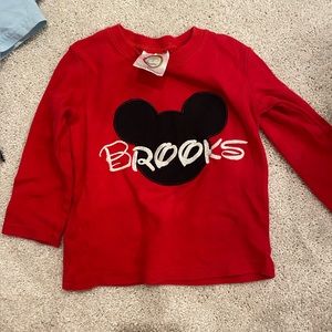 Brooks 2T Mickey shirt (blanks boutique)